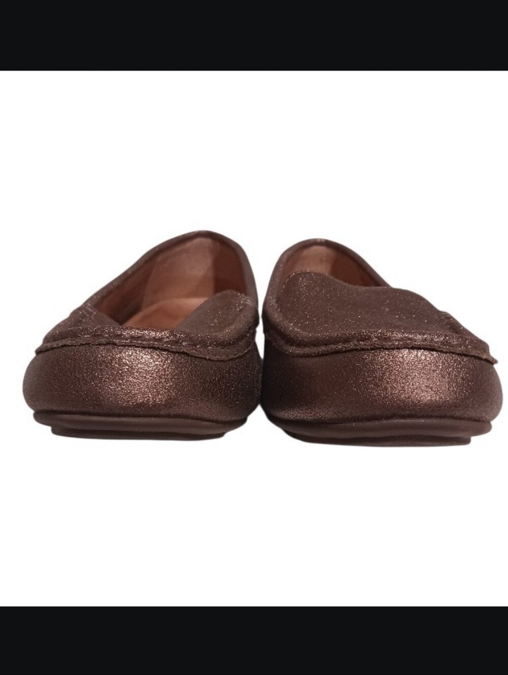 Vionic Debbie Metallic Moccasin Driving Loafer Bronze - Picture 7 of 13